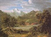 Joseph Anton Koch The Lauterbrunnen Valley USA oil painting reproduction
